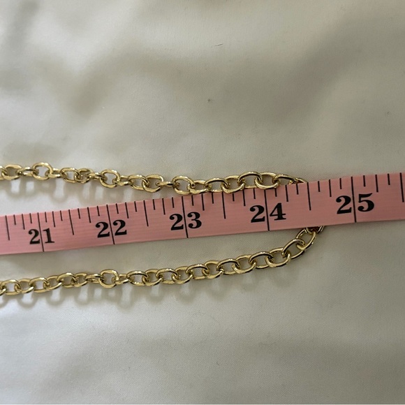 BCBGeneration Gold Square Shoulder Bag with Gold Link Strap NWOT - Picture 12 of 12